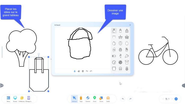 Dessins de comportements écologiques