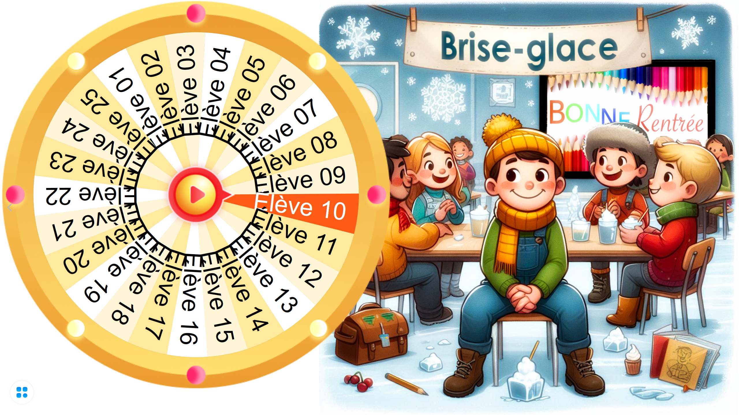 Présentation de l'activité Brise-Glace